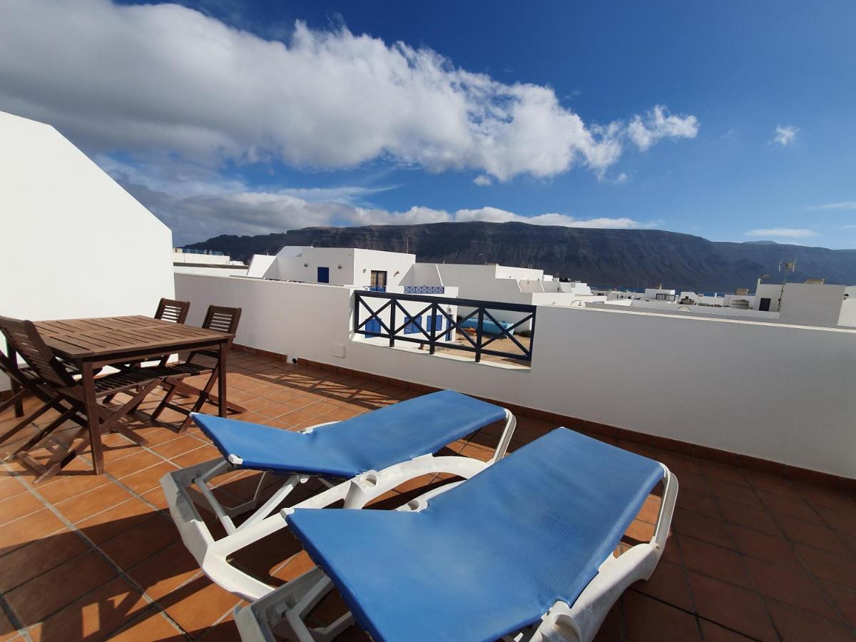 Apartamentos Graciosamar Caleta de Sebo Eksteriør bilde