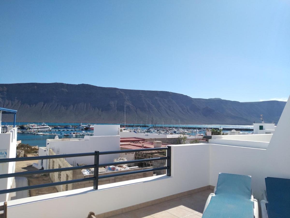 Apartamentos Graciosamar Caleta de Sebo Eksteriør bilde